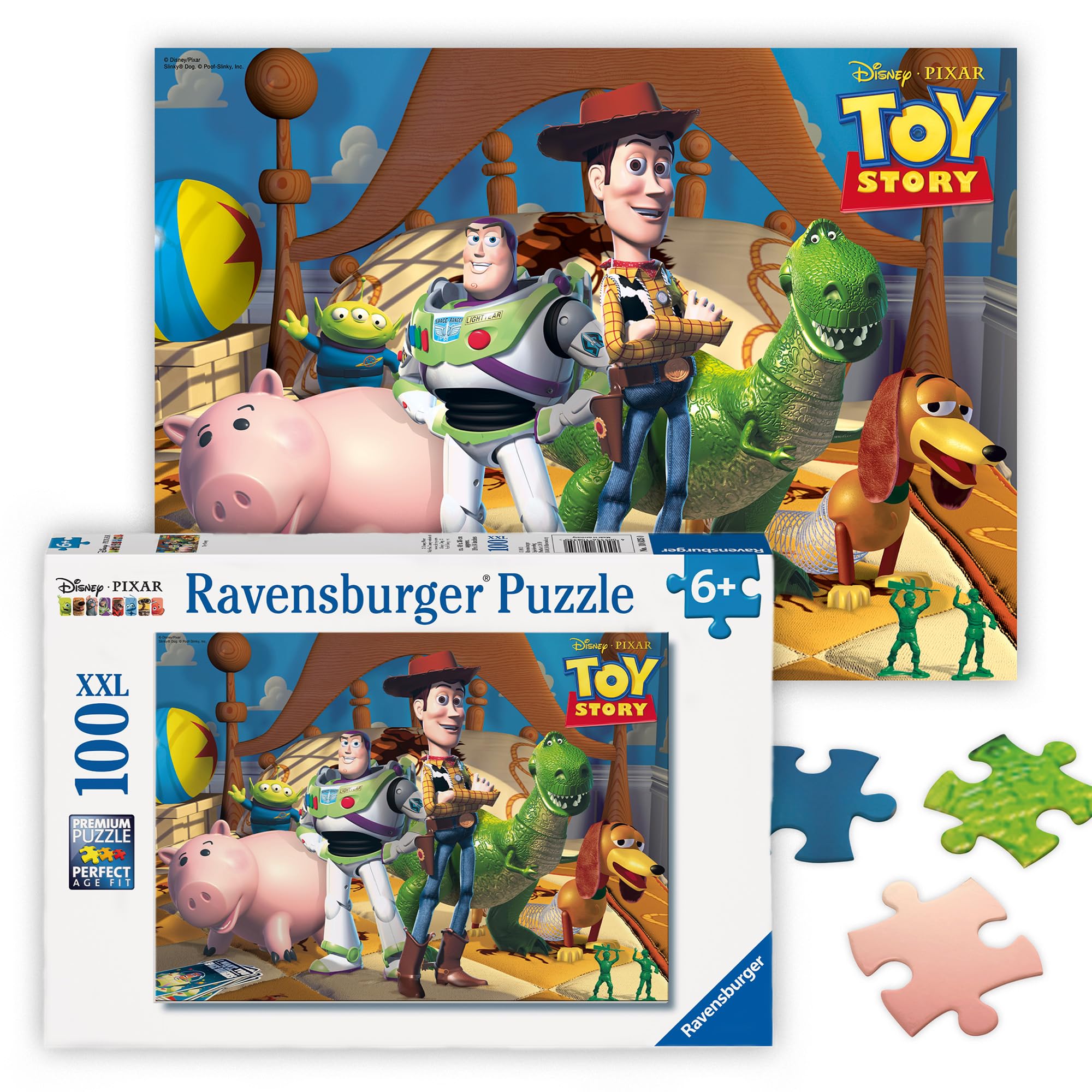 Disney TOY STORY PIXAR タペストリー ラグ 90s Disney Pixar Toy Story: Toy Story (100 PC XXL Puzzle) : Amazon.co